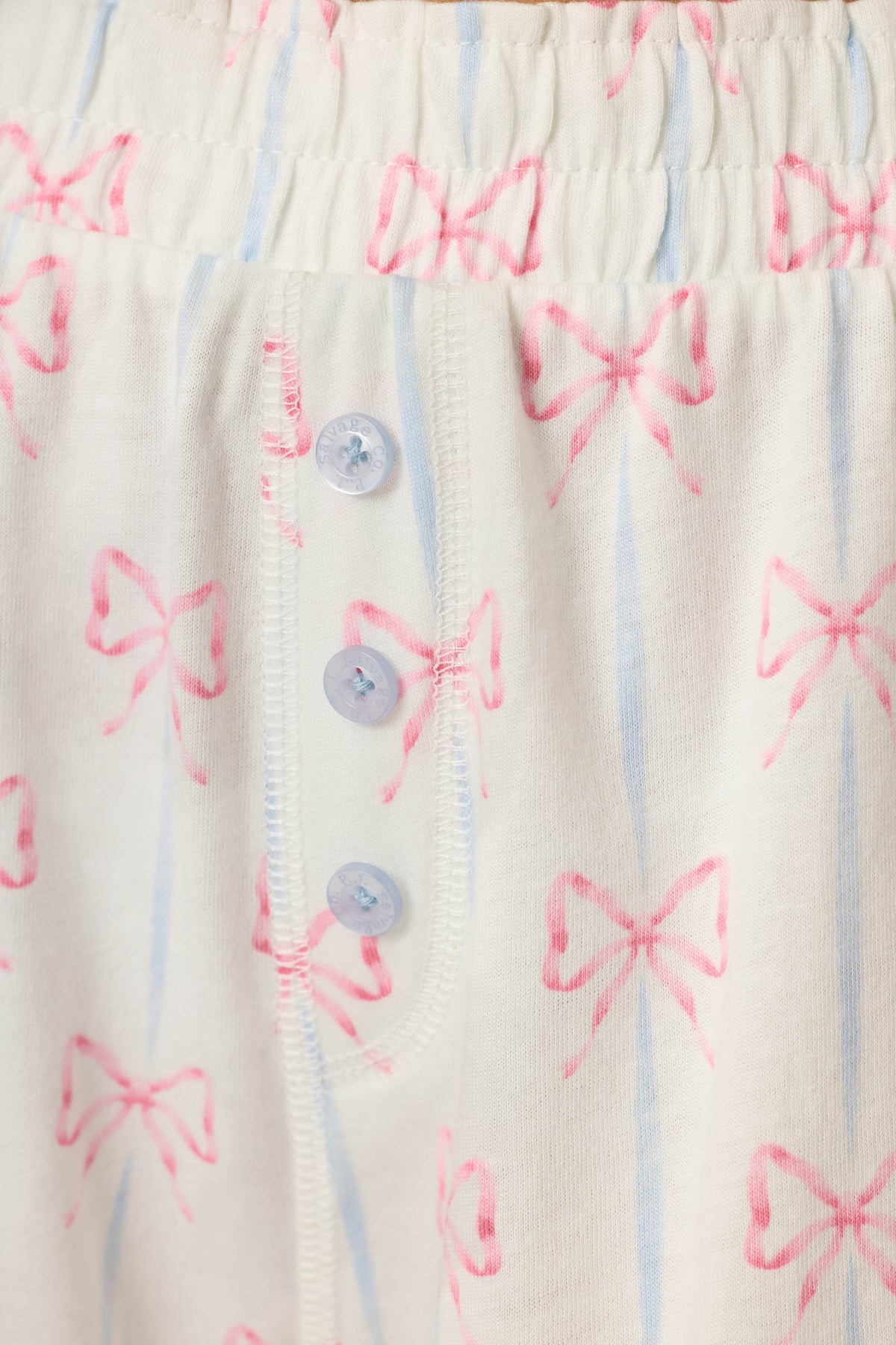 Playful Prints All Wrapped Up Short PJ Set