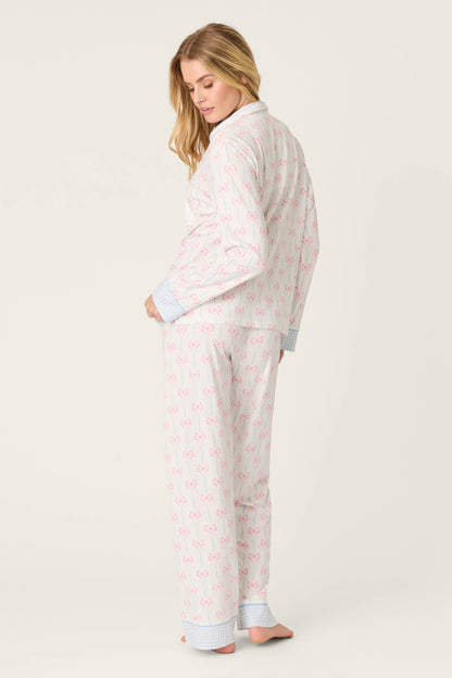 Playful Prints All Wrapped Up Long PJ Set