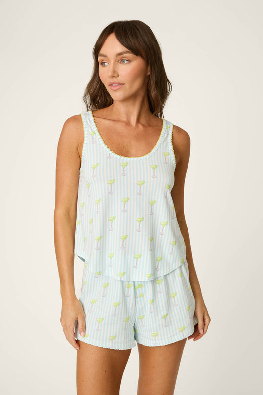 Playful Prints Salty Cadillac Tank Top