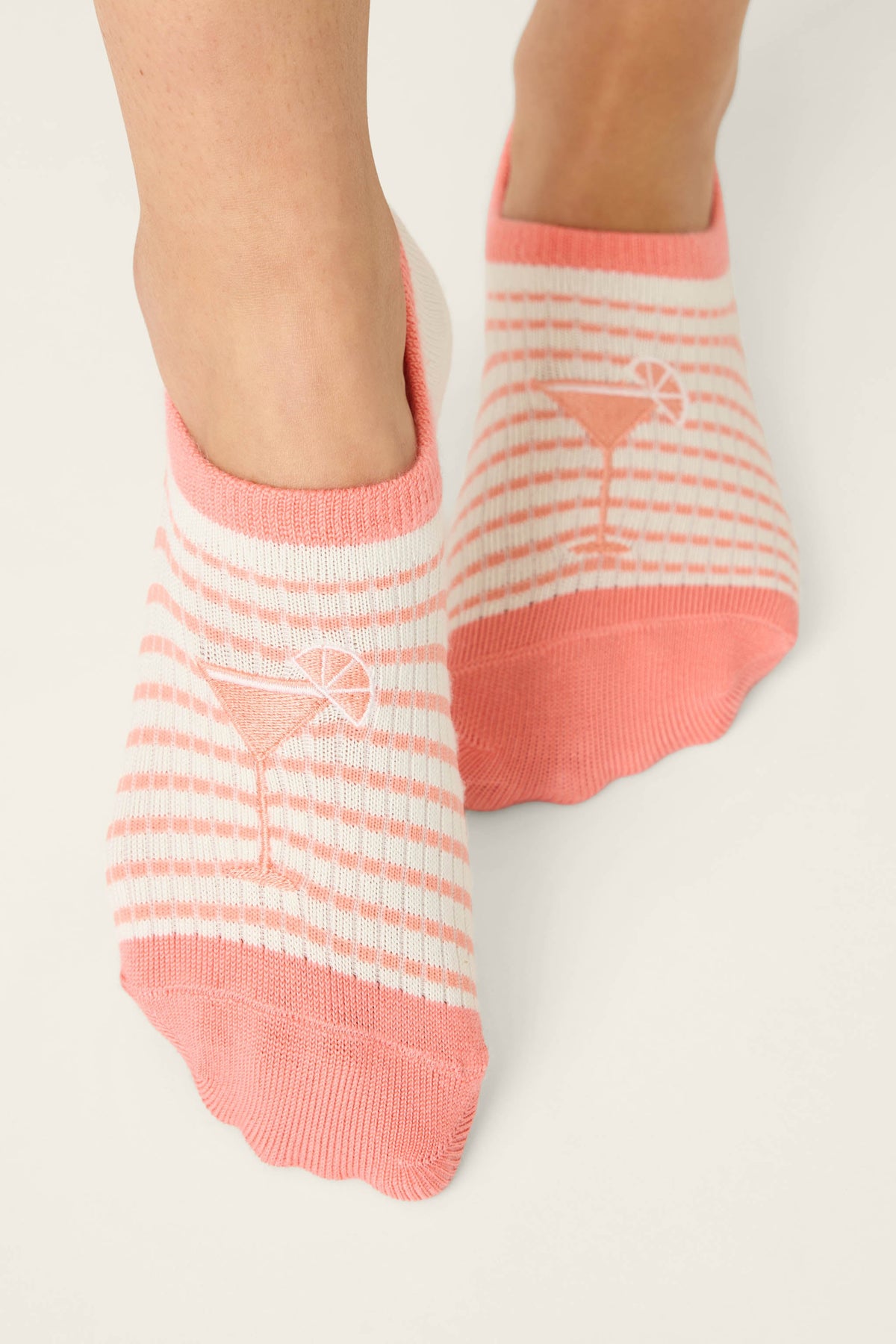 Paloma Mama Sweet Sips 2-Pack No Show Sock Liners