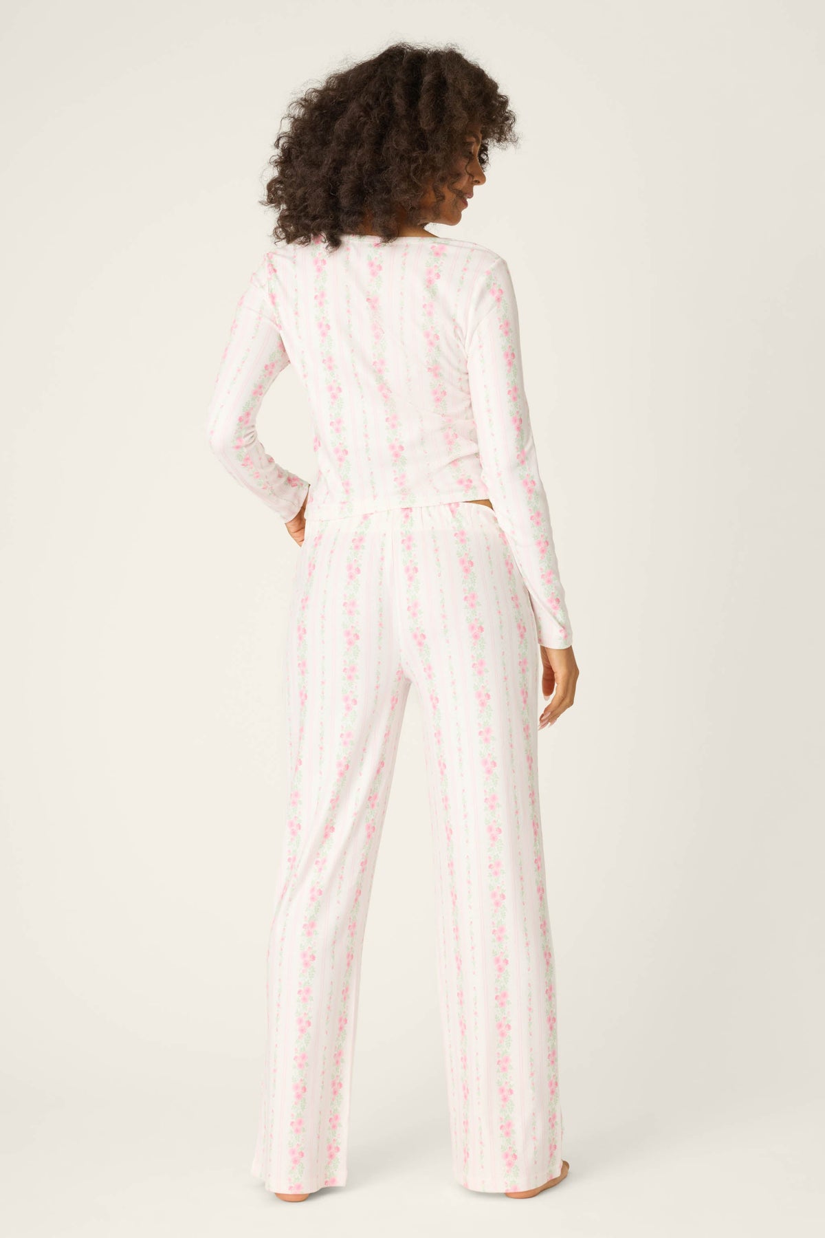 Roses Are Pink Petal Dream Pointelle PJ Set