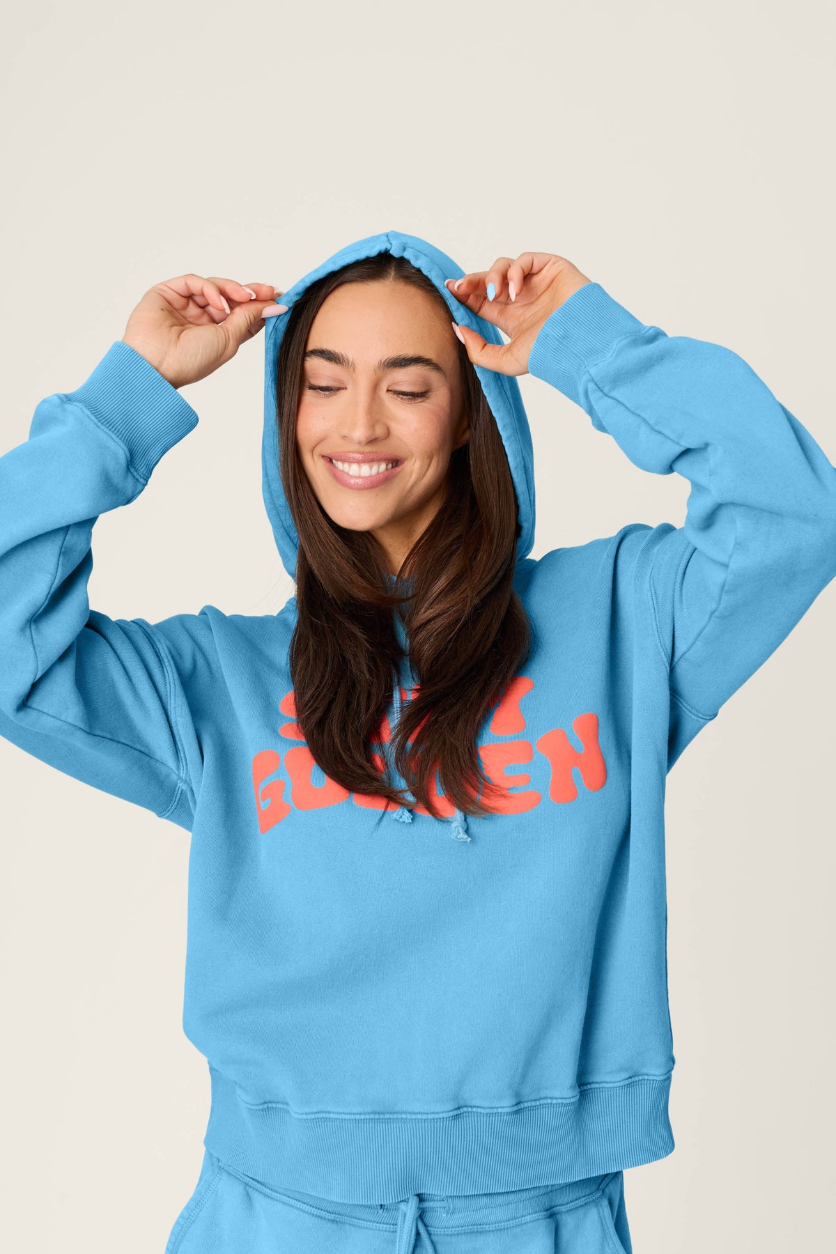 Washed Away Stay Golden Hoodie