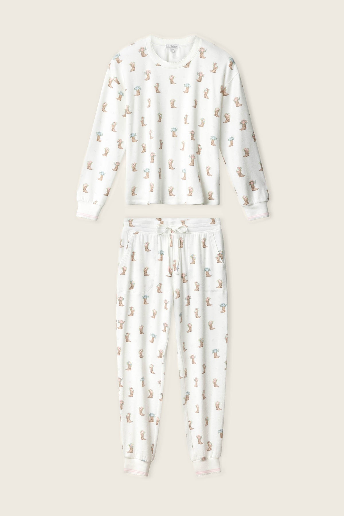 Western Blooms Boot Bouquet Lounge Set