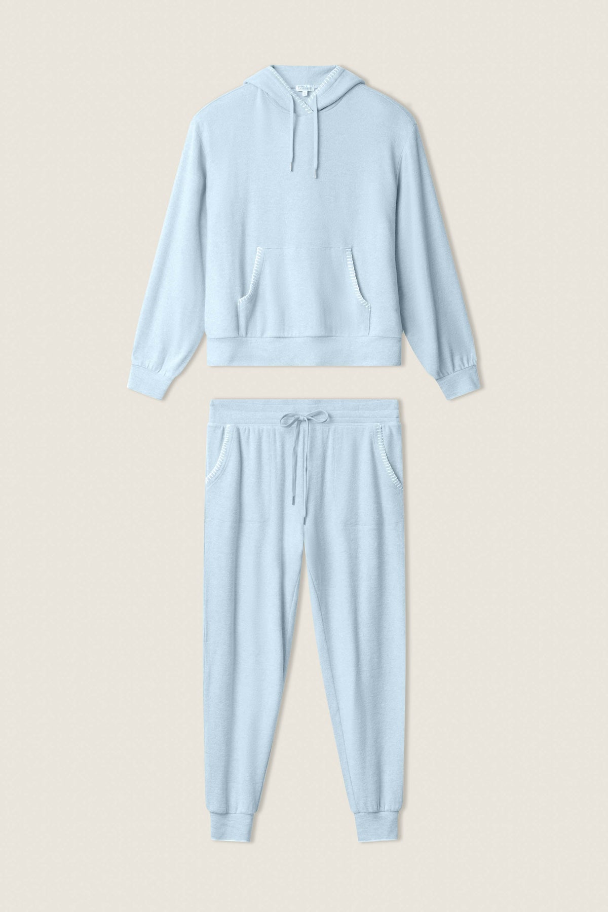 Western Blooms Dream Blue Lounge Set