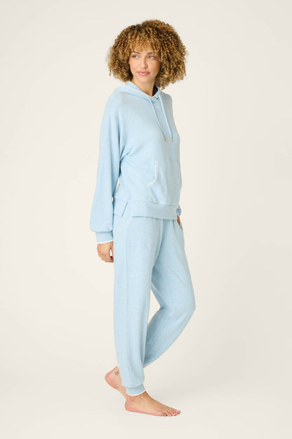 Western Blooms Dream Blue Lounge Set