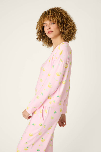 La Dolce Spritz Limoncello Life Long Sleeve Top