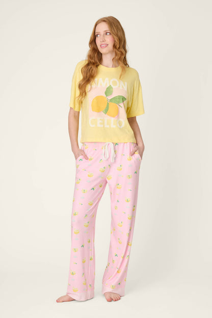 La Dolce Spritz Limoncello Life Pajama Pants