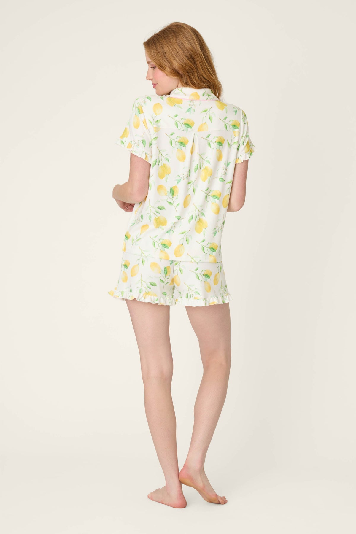 La Dolce Spritz Lemon Zest Short PJ Set