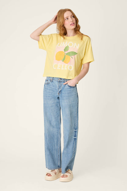 La Dolce Spritz Limoncello Graphic Print T-Shirt