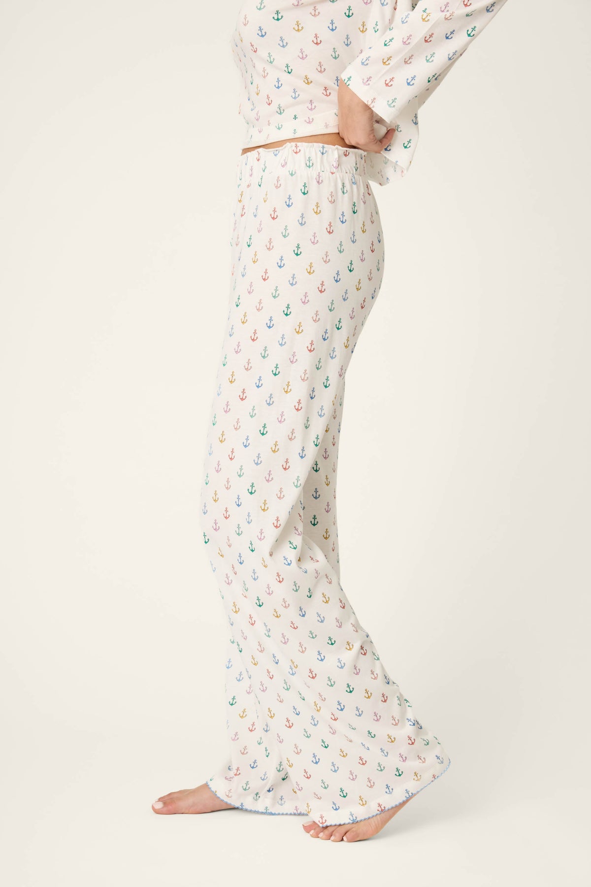 Meet Me By The Sea Anchors Aweigh Pajama Pants