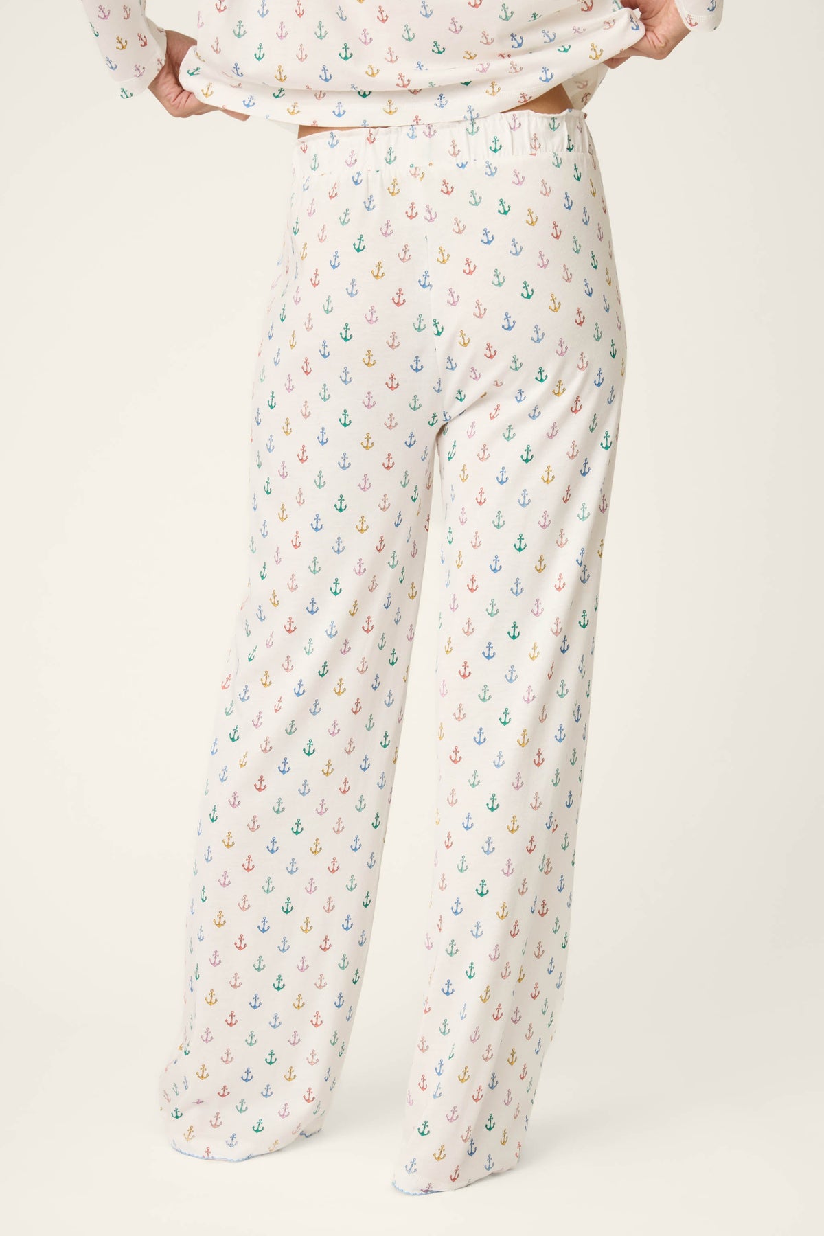 Meet Me By The Sea Anchors Aweigh Pajama Pants
