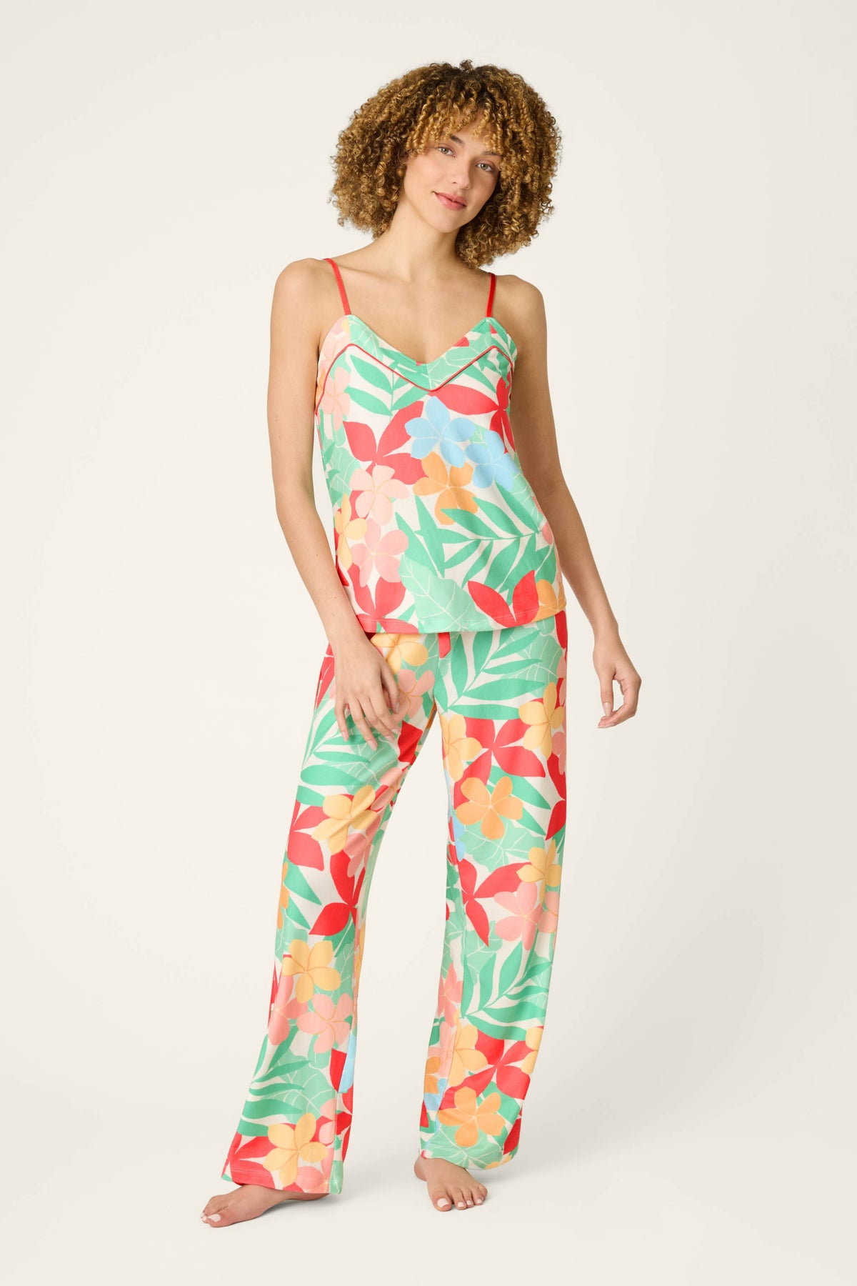 The Coastal Club Sunset Blooms Cami