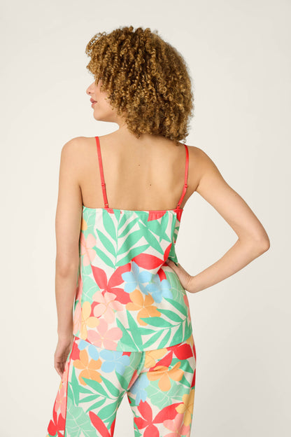 The Coastal Club Sunset Blooms Cami