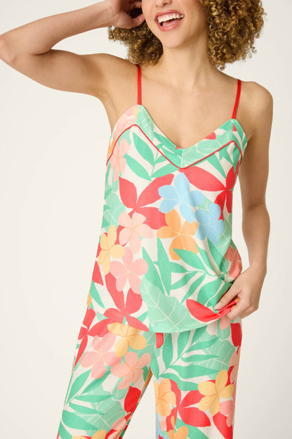 The Coastal Club Sunset Blooms Cami