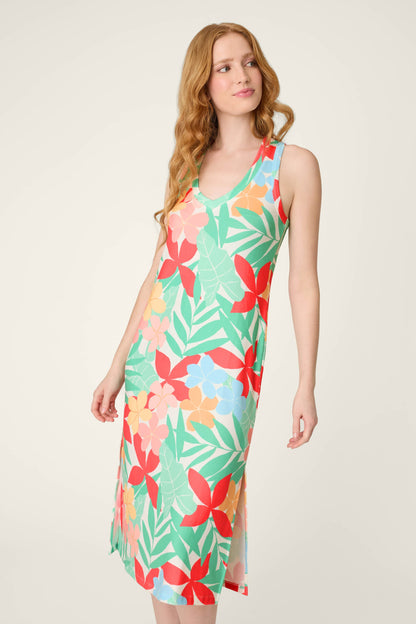 The Coastal Club Sunset Blooms Dress