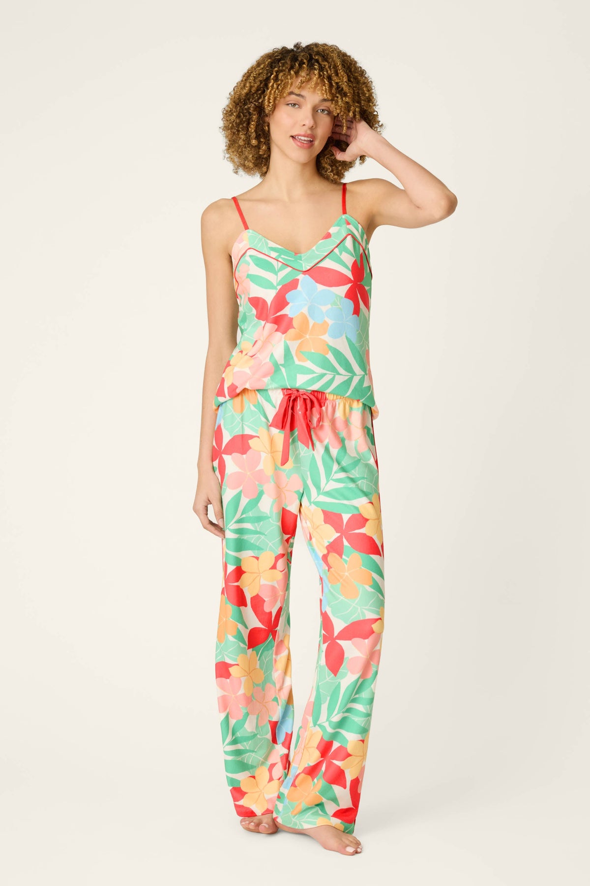 The Coastal Club Sunset Blooms Pajama Pants
