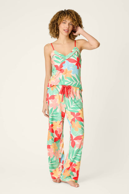 The Coastal Club Sunset Blooms Pajama Pants