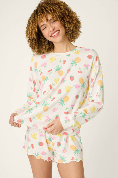 Viva la Vida Fruit Fiesta Long Sleeve Top