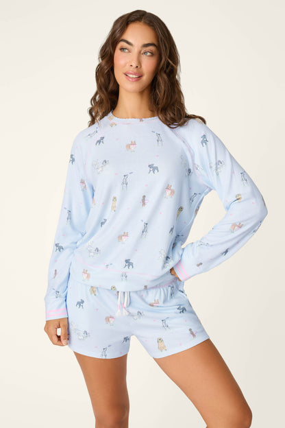 Bark Park Fetch & Frolic Long Sleeve Top