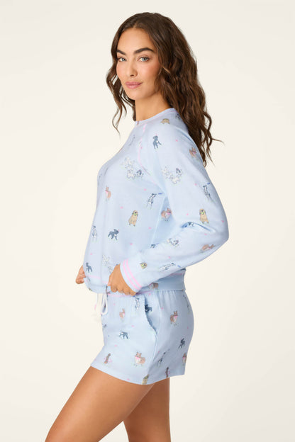 Bark Park Fetch & Frolic Long Sleeve Top