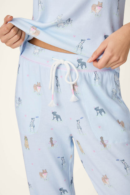 Bark Park Fetch & Frolic Banded Pants