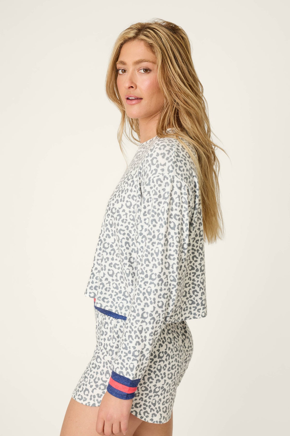 Cat’s Meow Big Stretch Long Sleeve Top