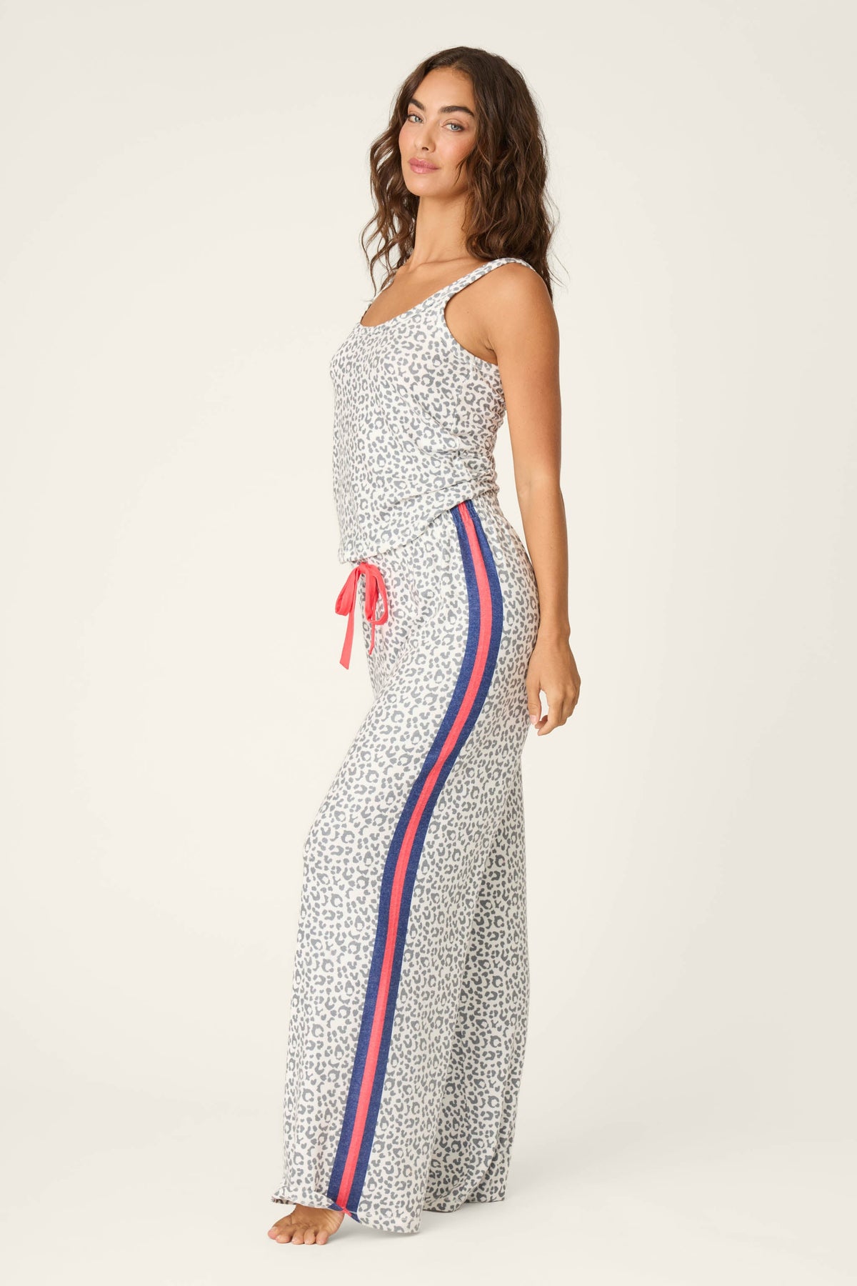 Cat’s Meow Big Stretch Long PJ Set