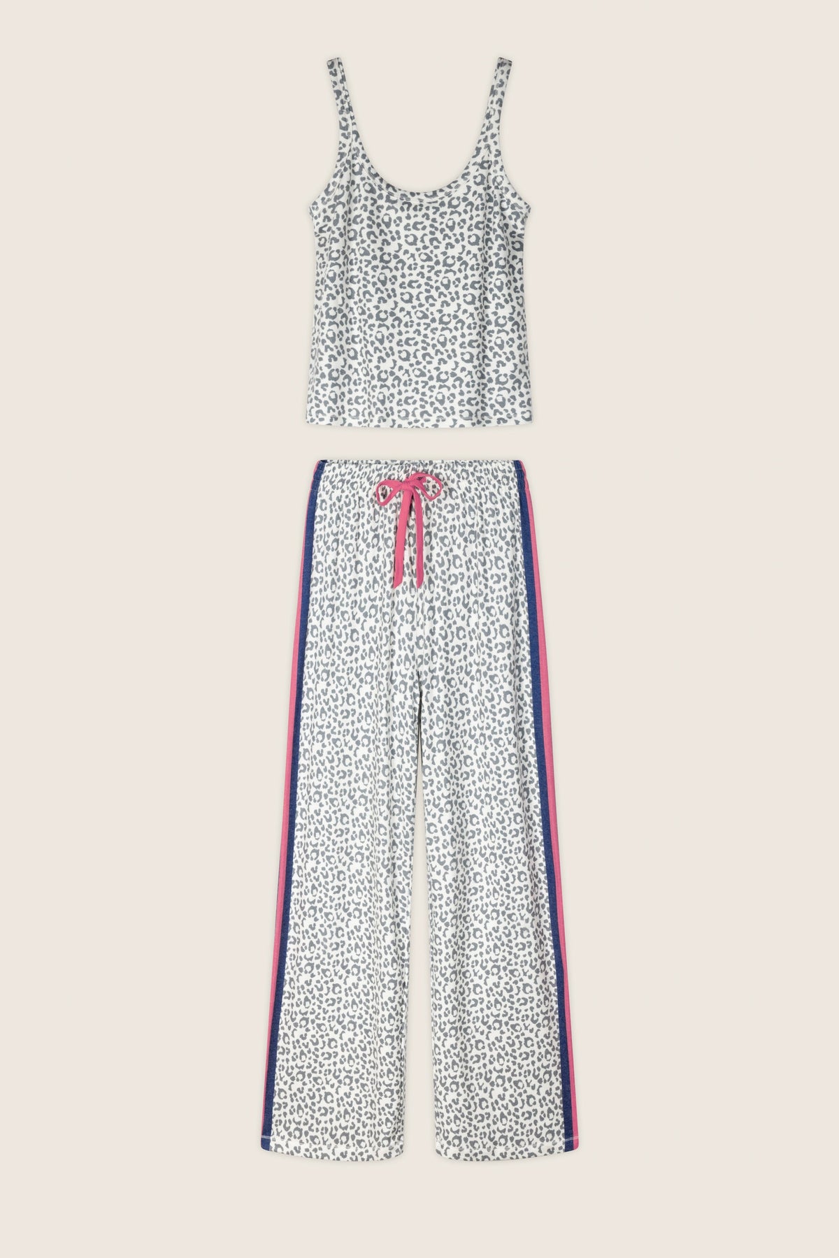 Cat’s Meow Big Stretch Long PJ Set