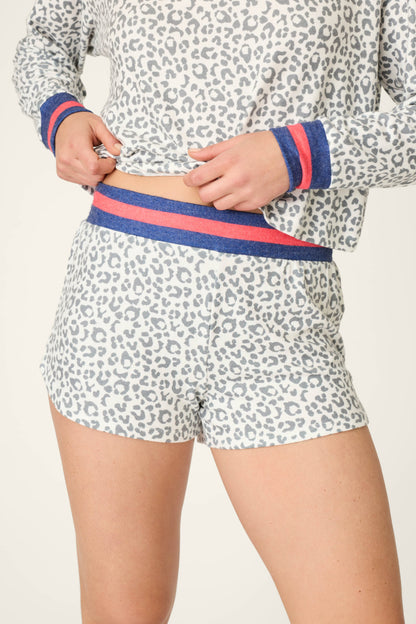 Cat’s Meow Big Stretch Sleep Shorts