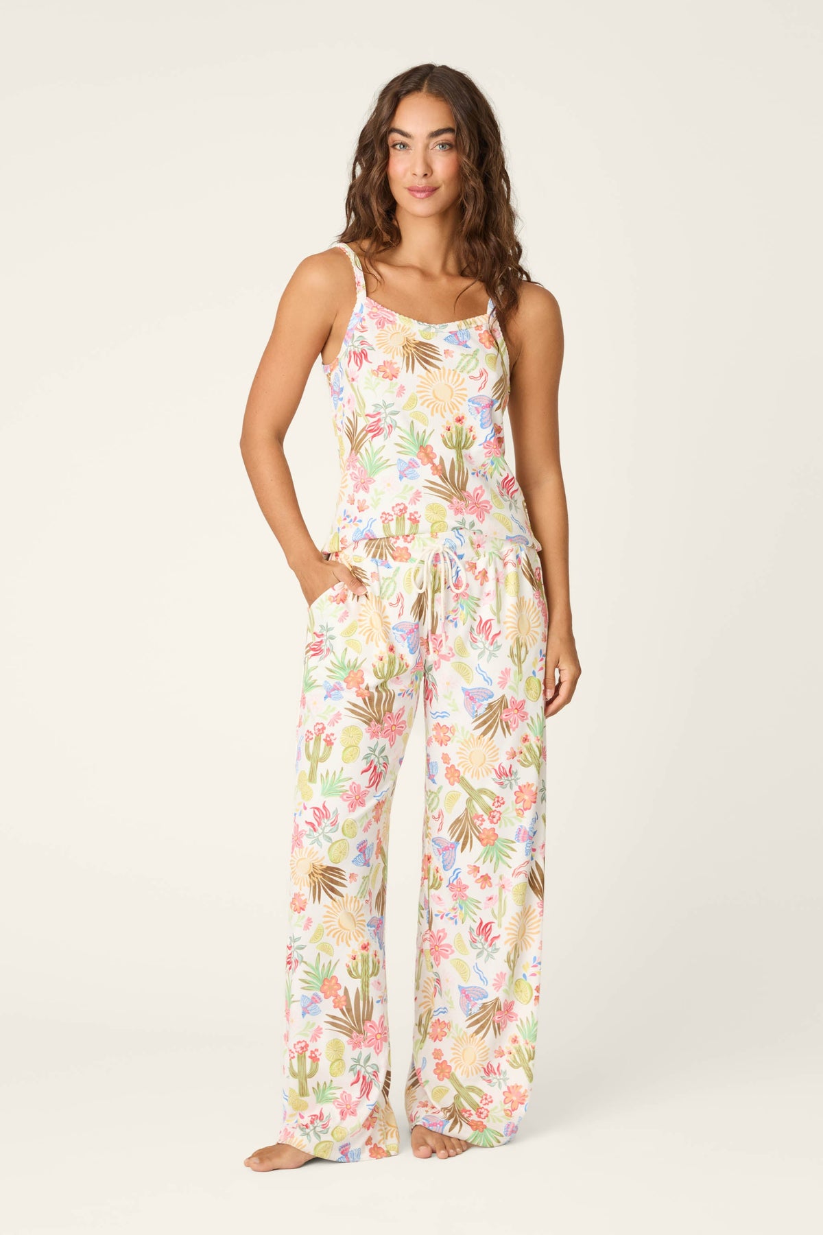 Feelin' Prickly Desert Dreams Pajama Pants