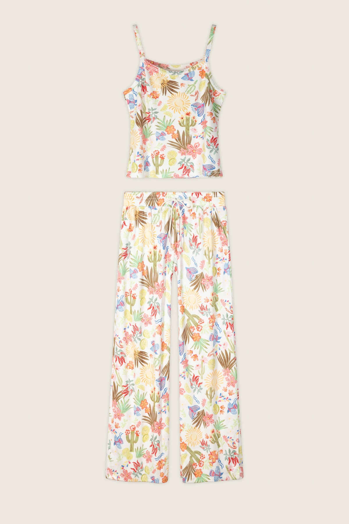 Feelin' Prickly Desert Dreams Long PJ Set