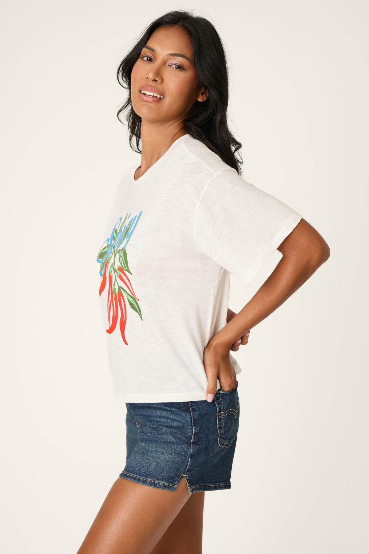 Feelin’ Prickly Spicy Chili Graphic T-Shirt