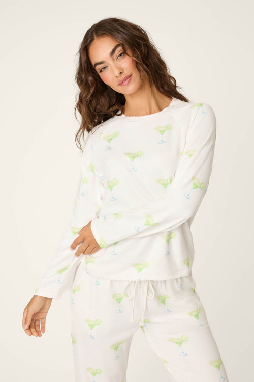 Margarita Mama Spicy Sips Long Sleeve Top