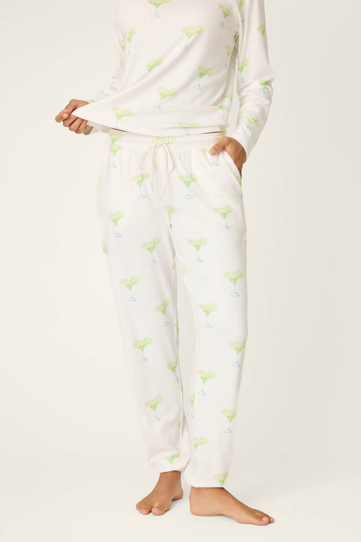 Margarita Mama Spicy Sips Banded Pants