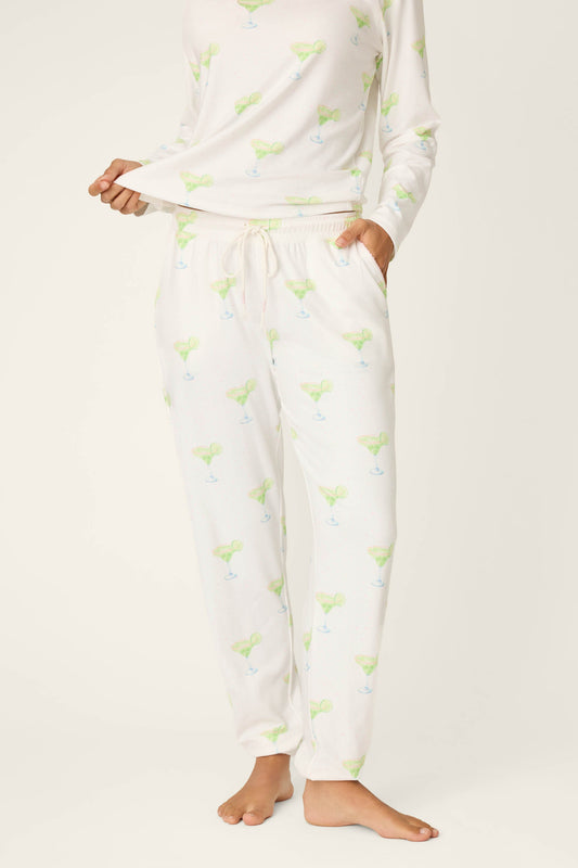 Margarita Mama Spicy Sips Banded Pants