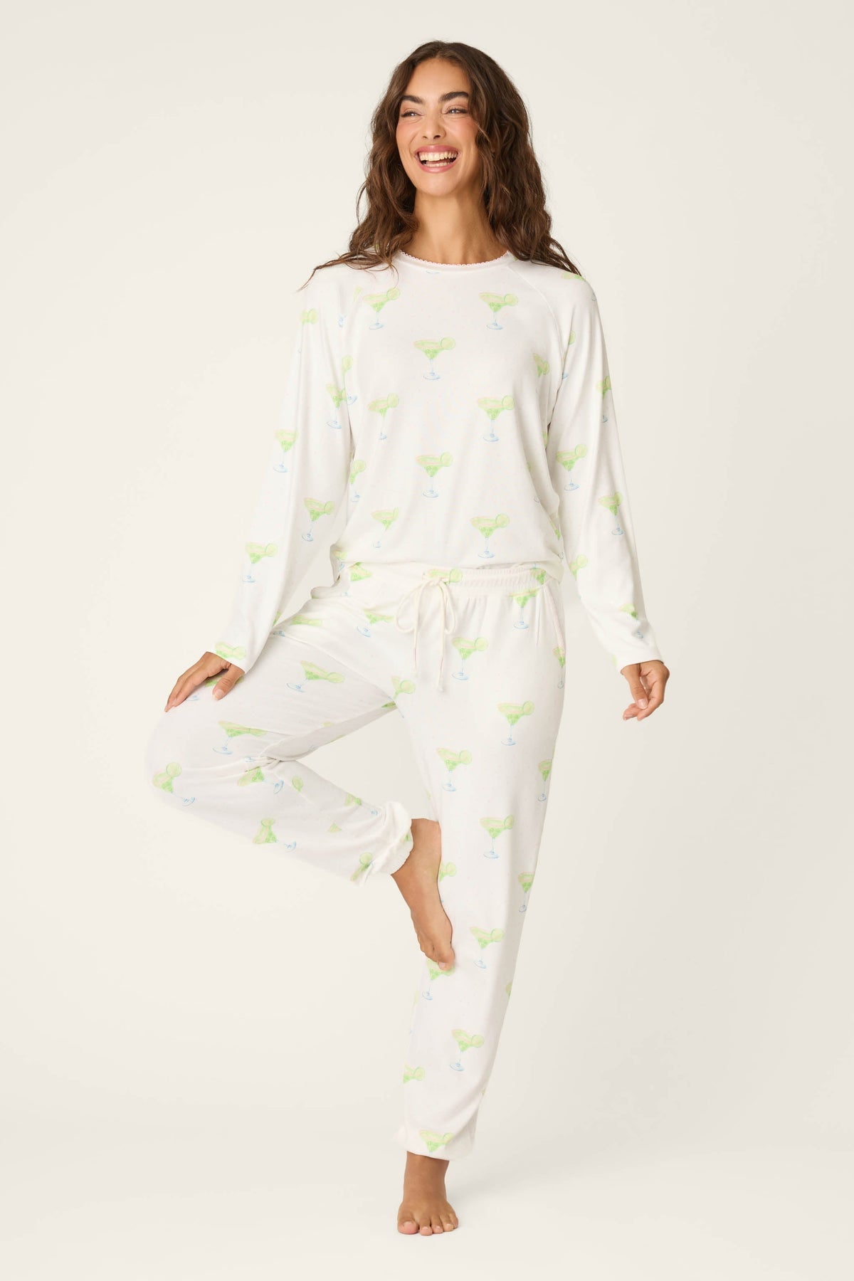Margarita Mama Spicy Sips Banded Pants