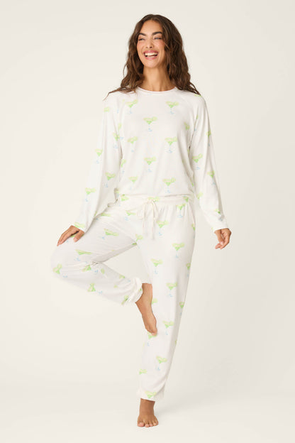 Margarita Mama Spicy Sips Banded Pants