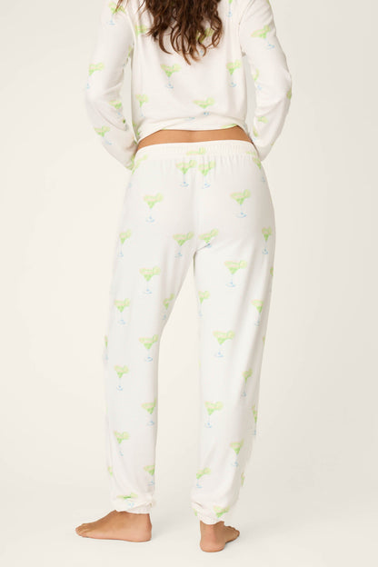 Margarita Mama Spicy Sips Banded Pants