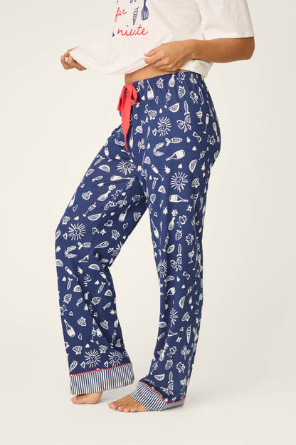 Playful Prints Al Fresco Bistro Pajama Pants