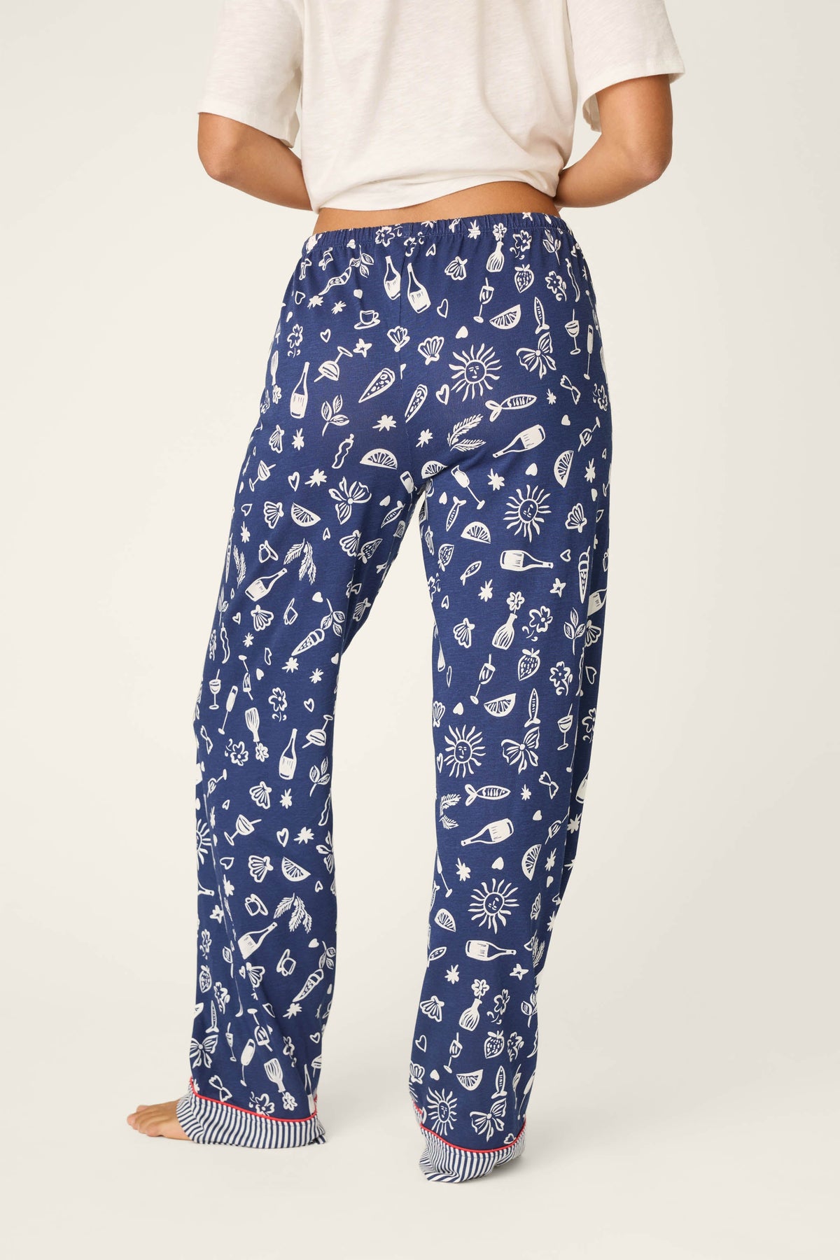 Playful Prints Al Fresco Bistro Pajama Pants