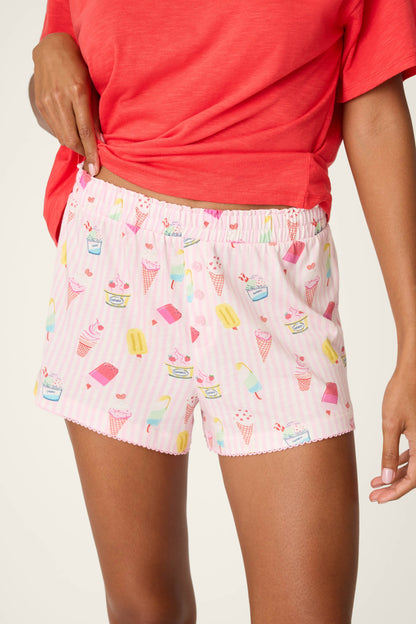 Playful Prints Sugar Rush Sleep Shorts