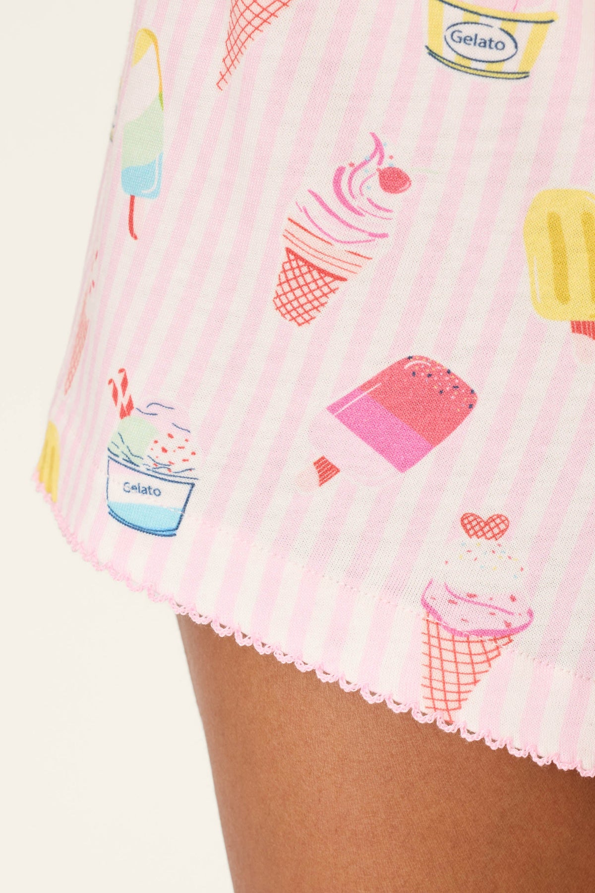 Playful Prints Sugar Rush Sleep Shorts
