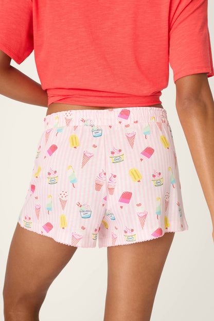 Playful Prints Sugar Rush Sleep Shorts
