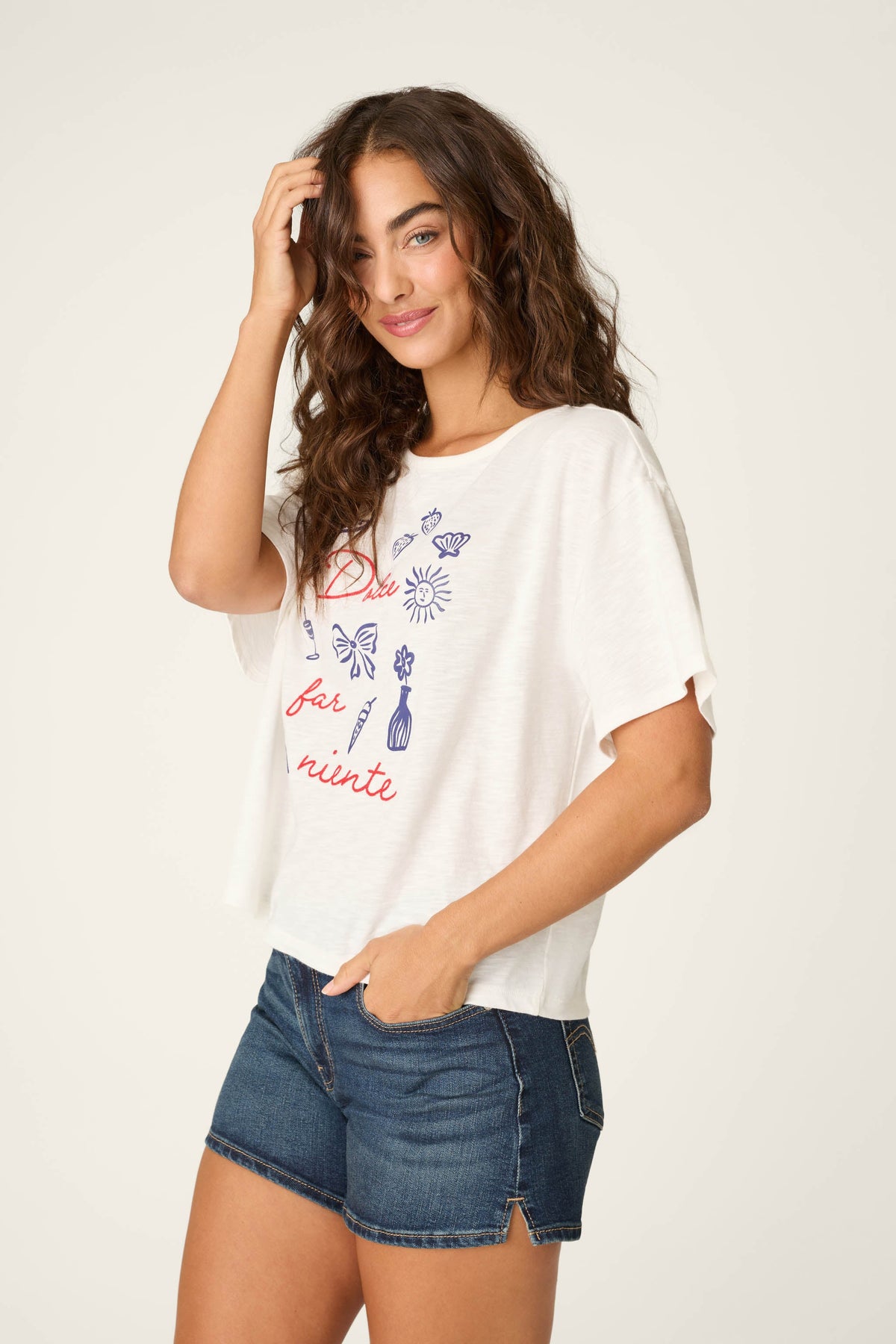 Playful Prints Dolce Far Niente Graphic T-Shirt