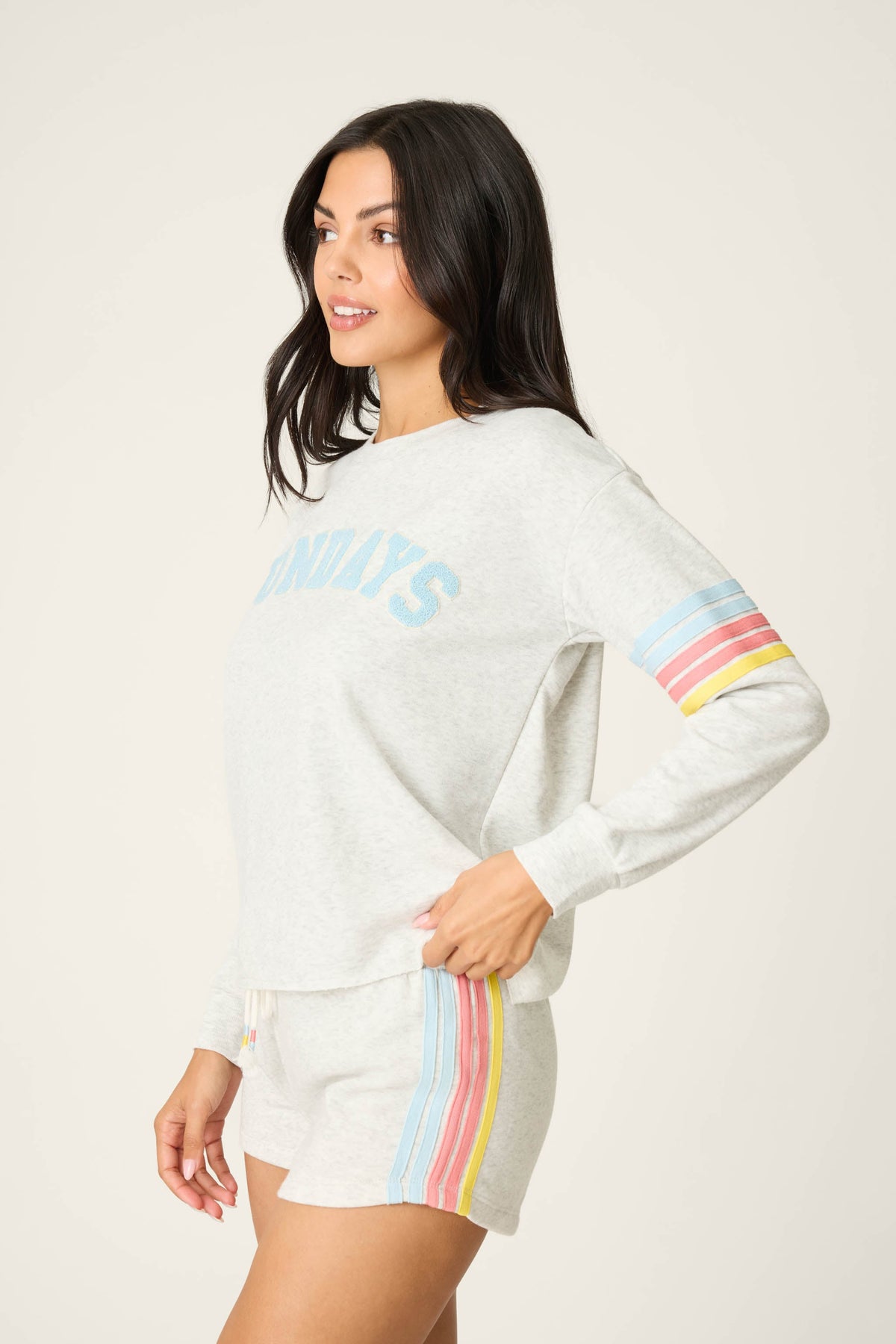 Sunday Funday Boucle "Sundays" Sweatshirt