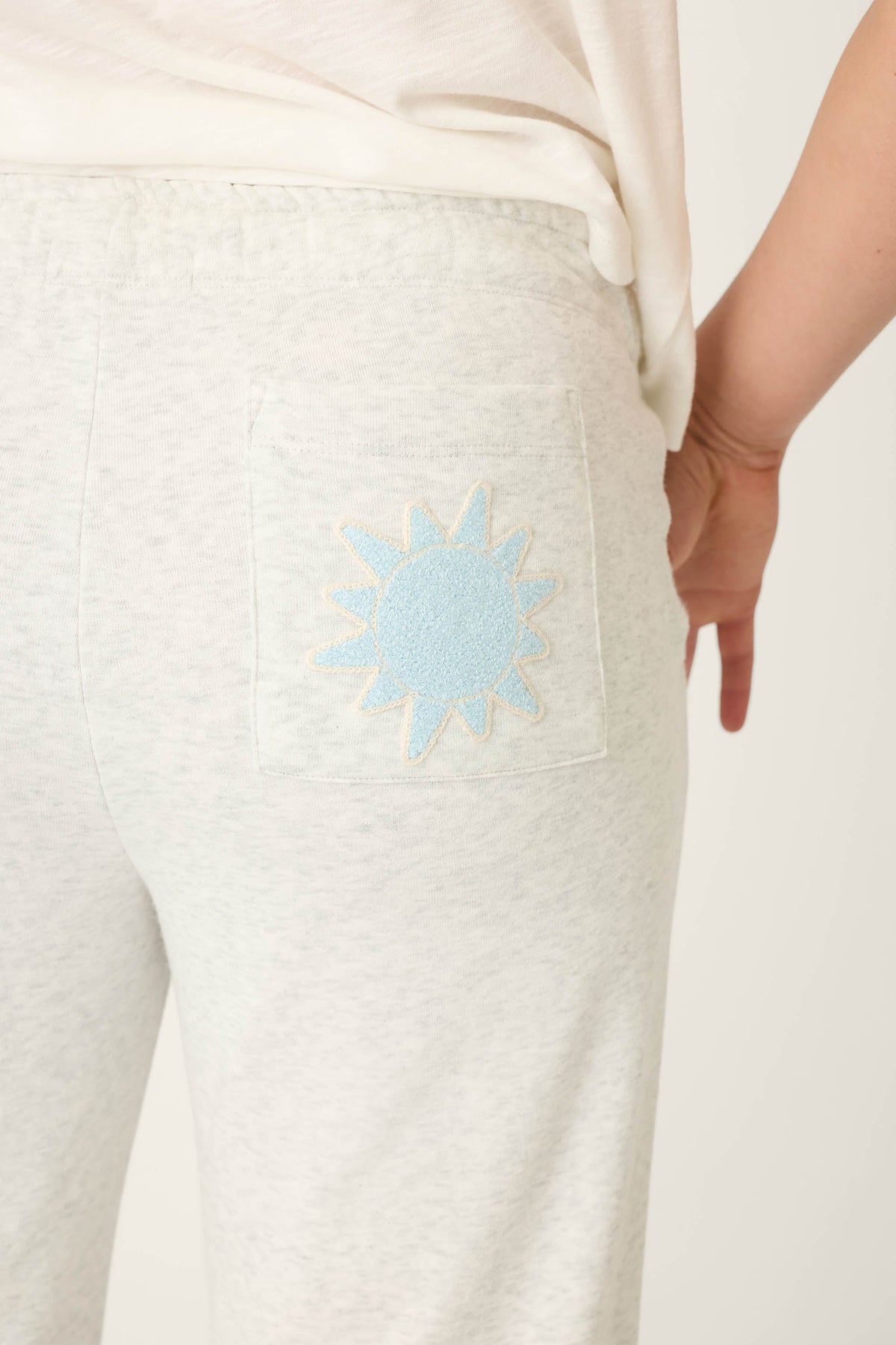 Sunday Funday Open Leg Lounge Pants