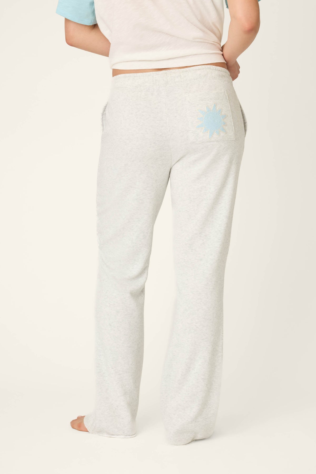 Sunday Funday Open Leg Lounge Pants