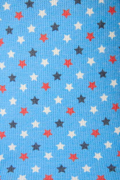 Star Spangled Summer Bay Blue Star Print Pajama Pants