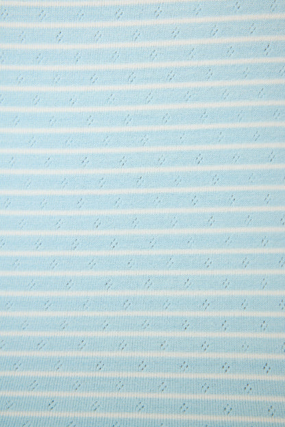 Sweet Stripes Morning Blue Shorts