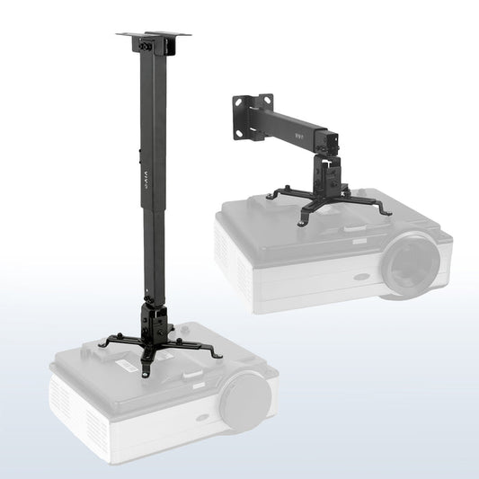 Adjustable ceiling or wall projector mount from VIVO.